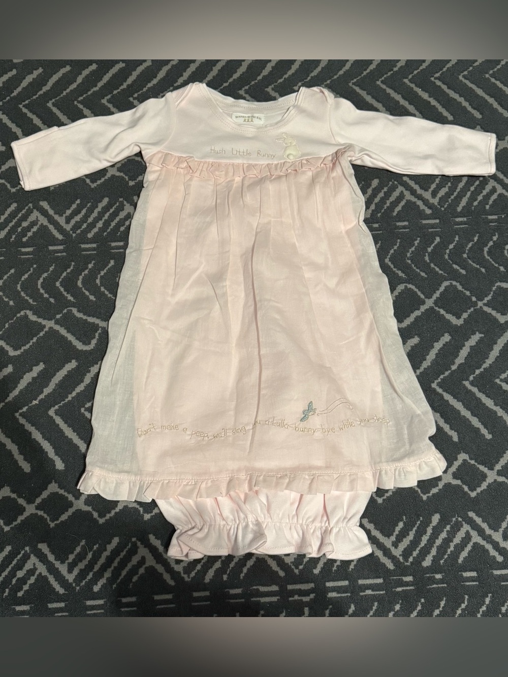 SOLD Baby girl vintage sleep sack dress